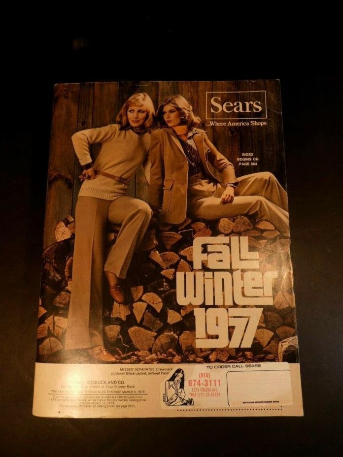 1977 Sears Fall & Winter Catalog