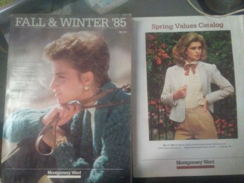 Vintage Montgomery Wards Catalogs 1983 and 1985 Lot of 2 Catalogs