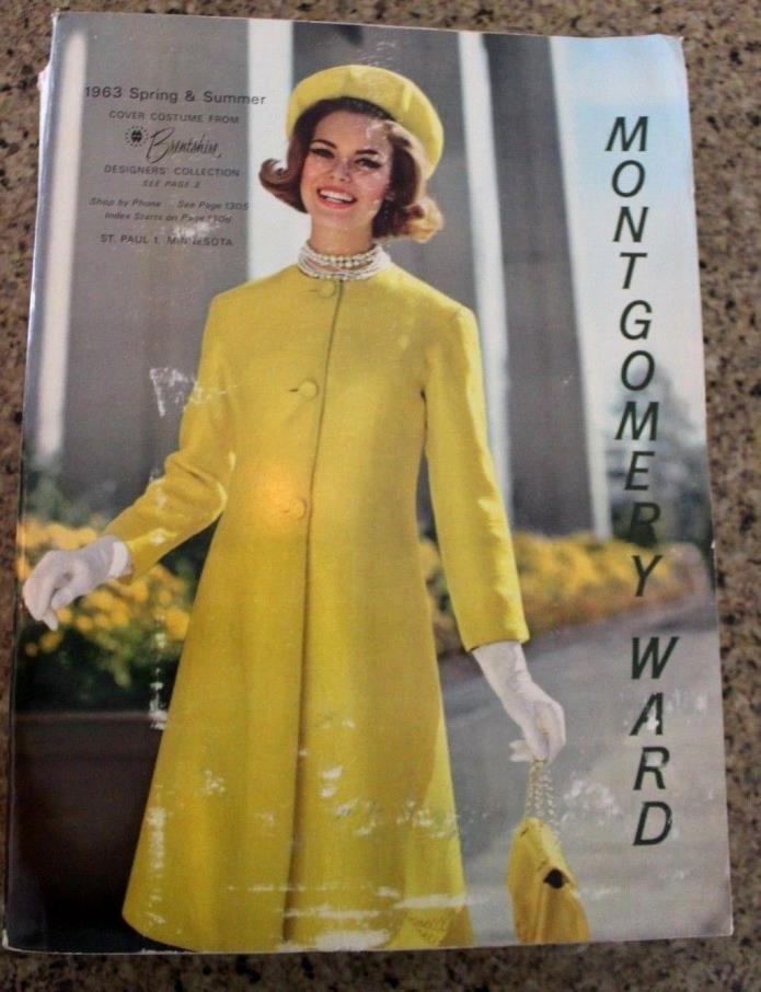 MONTGOMERY WARD WARDS 1963 Spring & Summer CATALOG dresses fashion lingerie toys