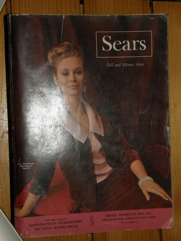 Vintage Sears Catalog Fall & Winter 1964 Philadelphia, PA