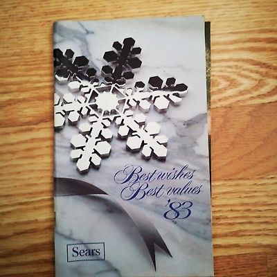 Sears Best Wishes Catalog 1983 132 pages EX condition