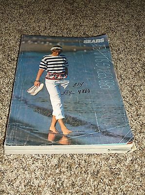 Vintage Sears Roebuck Spring and Summer 1988 Department Store Catalog