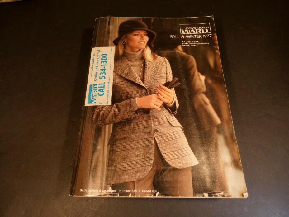 1977 Montgomery Ward Fall & Winter Catalog  1339 Pages