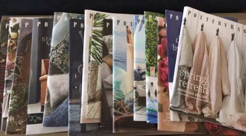 2017 POTTERY BARN Magazine Catalog COMPLETE FULL SET (15 Issues) Home Decor
