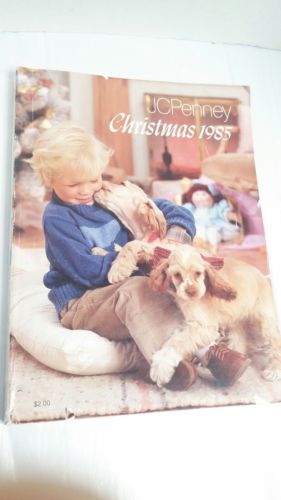 Vintage JC Penney Christmas Catalog 1985 Toys Clothing 1980s Wish Book