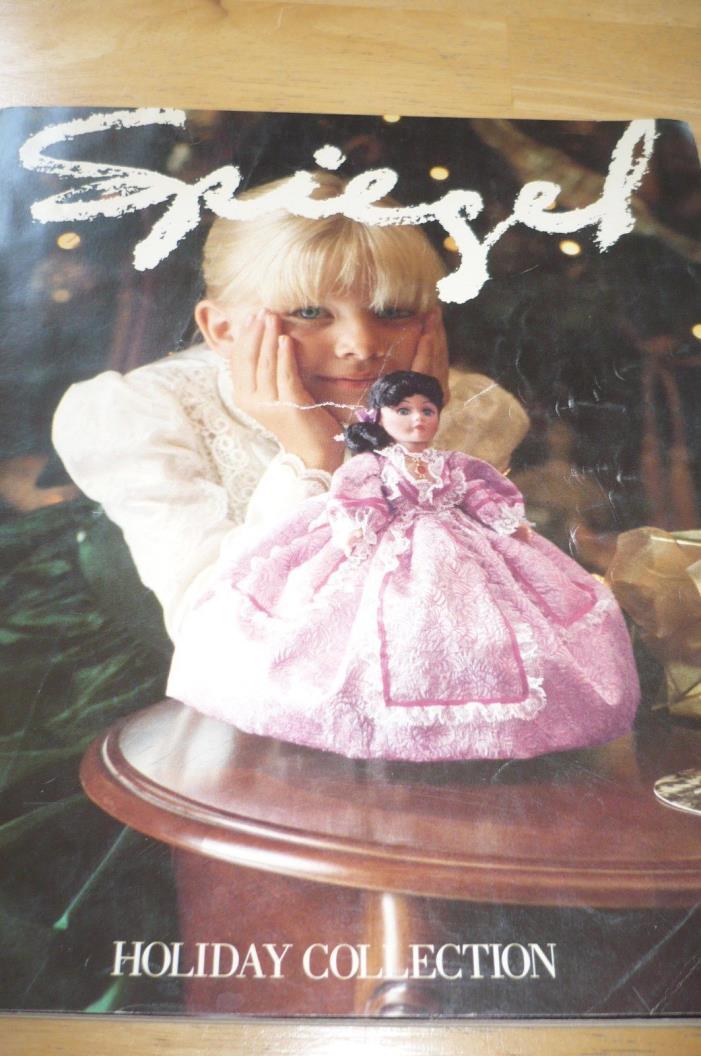1991 SPIEGEL CATALOG FLIP BOOK HOLIDAY COLLECTION CHRISTMAS