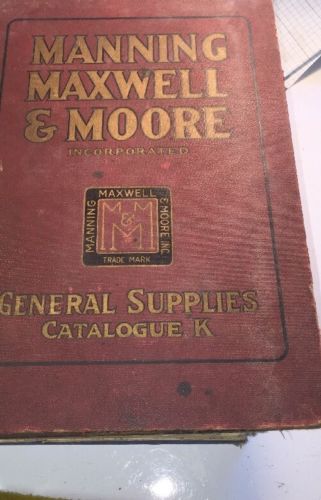 Manning Maxwell & Moore Catalogue K