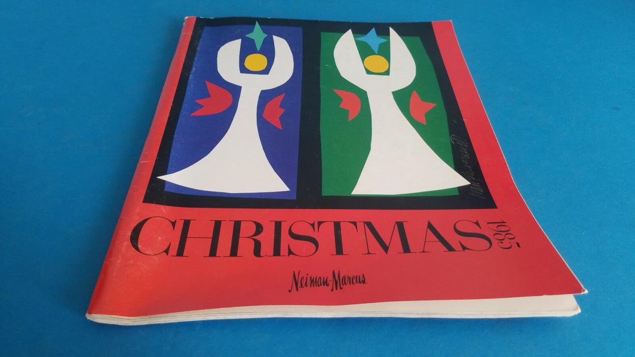 Vintage Neiman Marcus Christmas 1985 Catalog