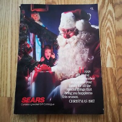 Sears Canada Christmas 1987 Catalogue 448 pages in EX condition