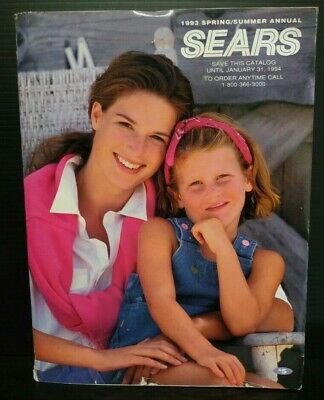 Vintage Sears 1993 Spring & Summer Annual Catalog Fashion Home Decor Tools