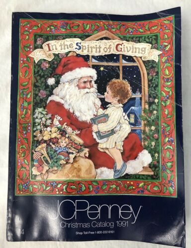 1991 JC Penney Christmas Catalog Toys BARBIE Nintendo MARVEL Video Games