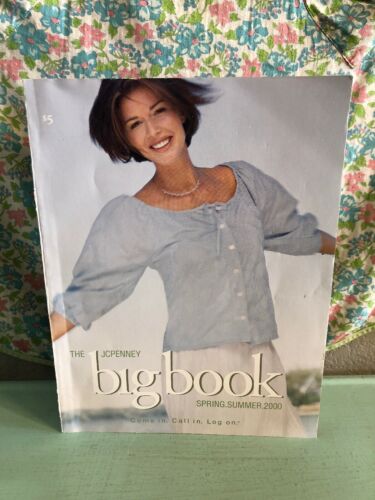 Vintage JcPenney Catalog Big Book Spring Summer 2000's Fashion Department Store