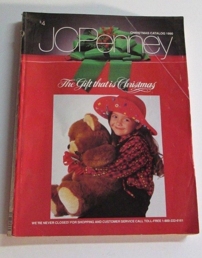 Vintage JC Penney Christmas Wish Book Catalog 1990