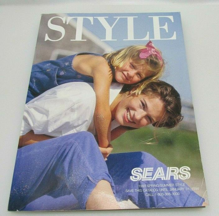Vintage Sears Roebuck 1993 SPRING / SUMMER Style Department Store Catalog