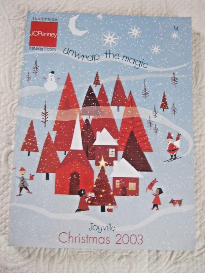 JC Penny Christmas Catalog 2003 MINT