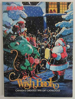 1990 Sears Wish Book Wishbook Christmas Catalogue