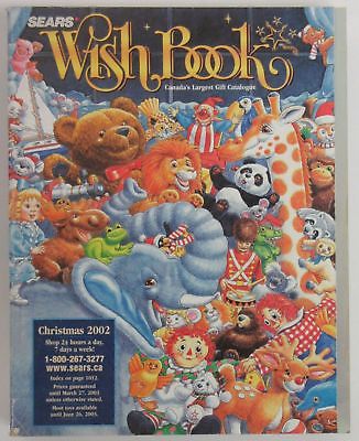 Sears 2002 Wish Book Wishbook Christmas Catalogue