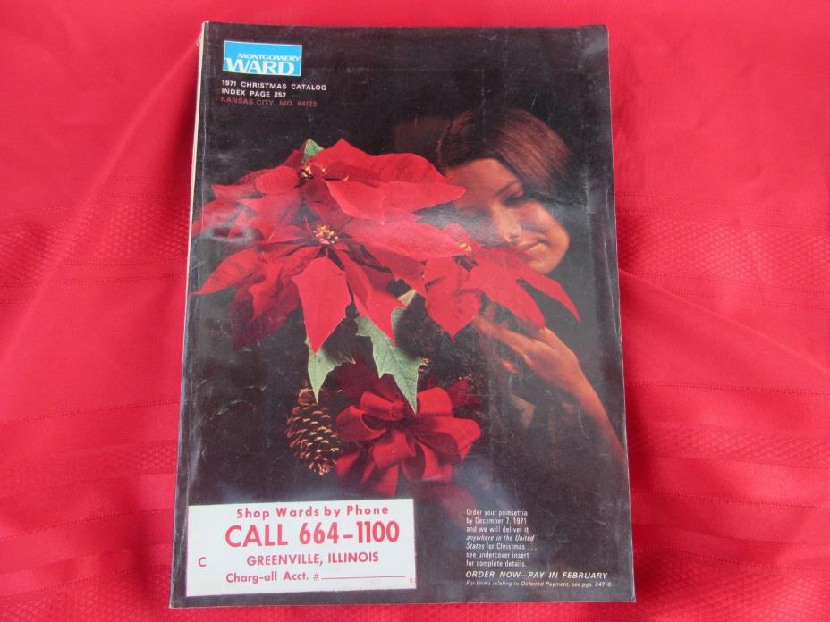 1971 Montgomery Ward Christmas Catalog-