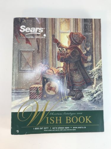 Sears Wish book Christmas Catalogue 2006 Transformers Star Wars SONY N64