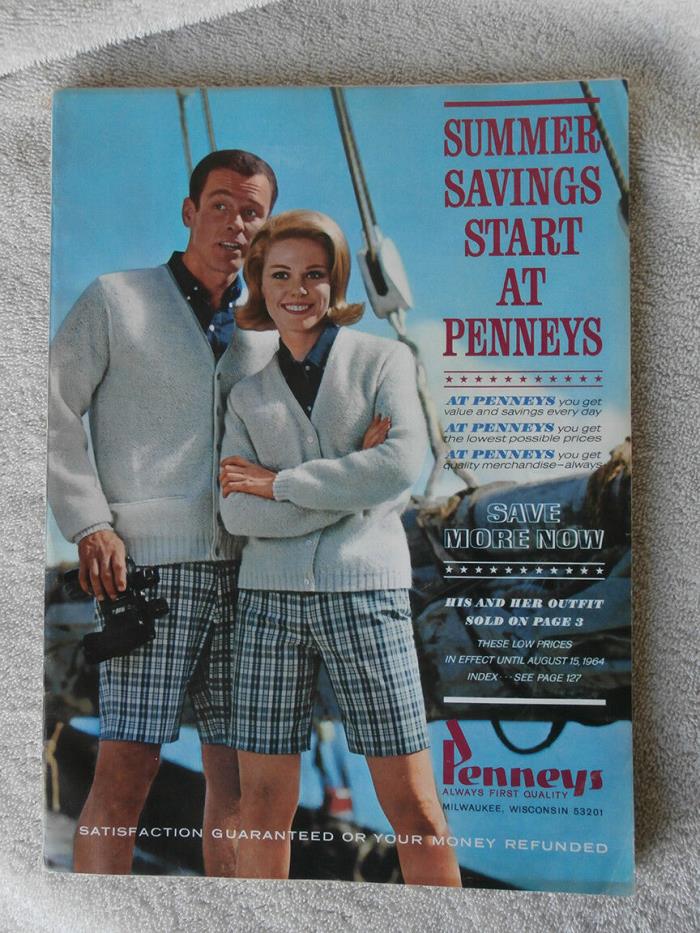 EXCELLENT 1964 JC PENNEYS Summer Special Value Book SALE Catalog