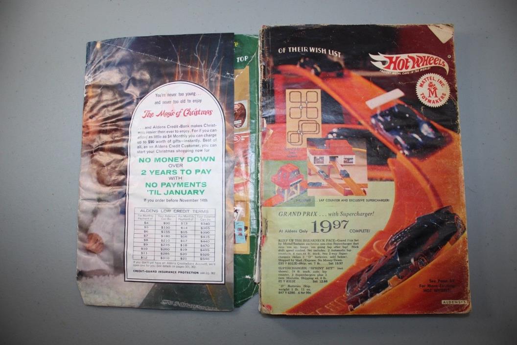 1969 Gamble Aldens Wish Book Vintage Christmas Catalog Astrolite Robust Robots