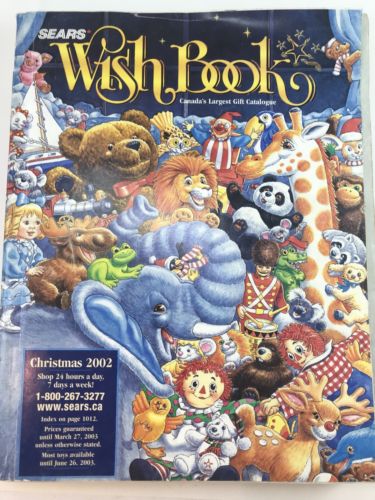 Sears Wish book Christmas Catalogue 2002 Transformers LEGO Discman Harry Potter