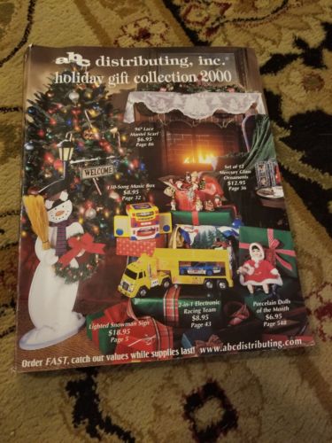 2000 ABC Distributing Catalog Holiday Gift collection Household Clothes Toys ETC