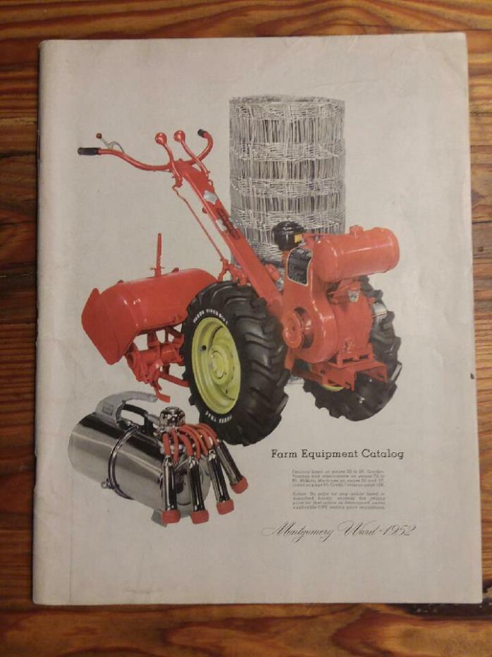 1952 Montgomery Ward Farm Catalog