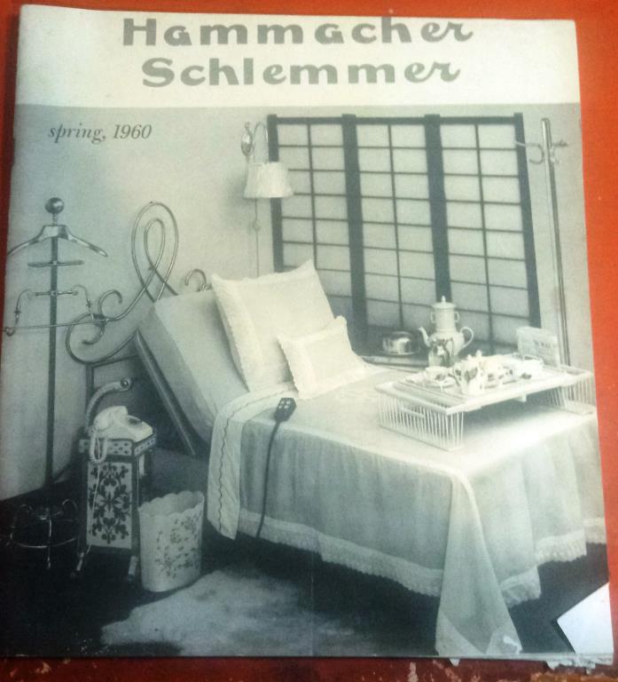 HAMMACHER SCHLEMMER Spring 1960 Catalog