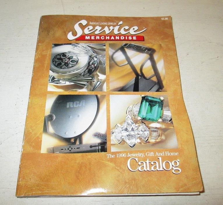 1996 Service Merchandise Jewelry, Gift and Home Catalog - HTF