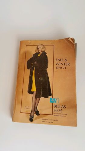vintage 1970-71 fall & winter BELLAS HESS CATALOG clothes 70's STYLE