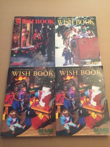 Sears Christmas Catalogs (Wish Book), 1990--1991--1992--1992