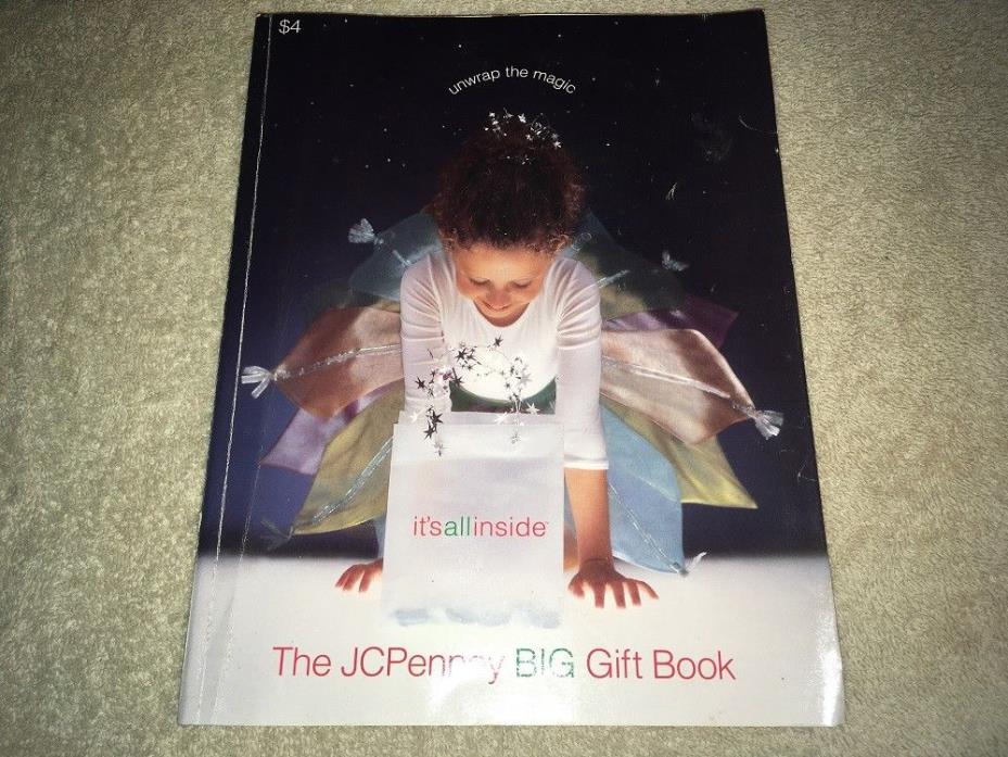 Vintage JCPenney 2000 Christmas Big Gift Book - Store Catalog