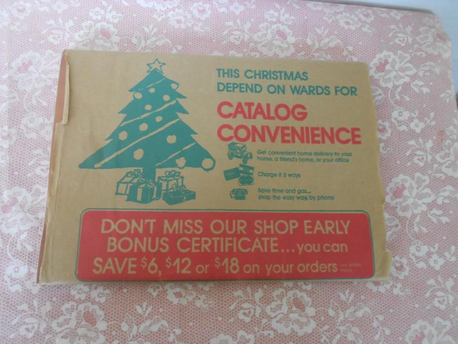 Vintage 1981 Montgomery Ward Christmas Catalog