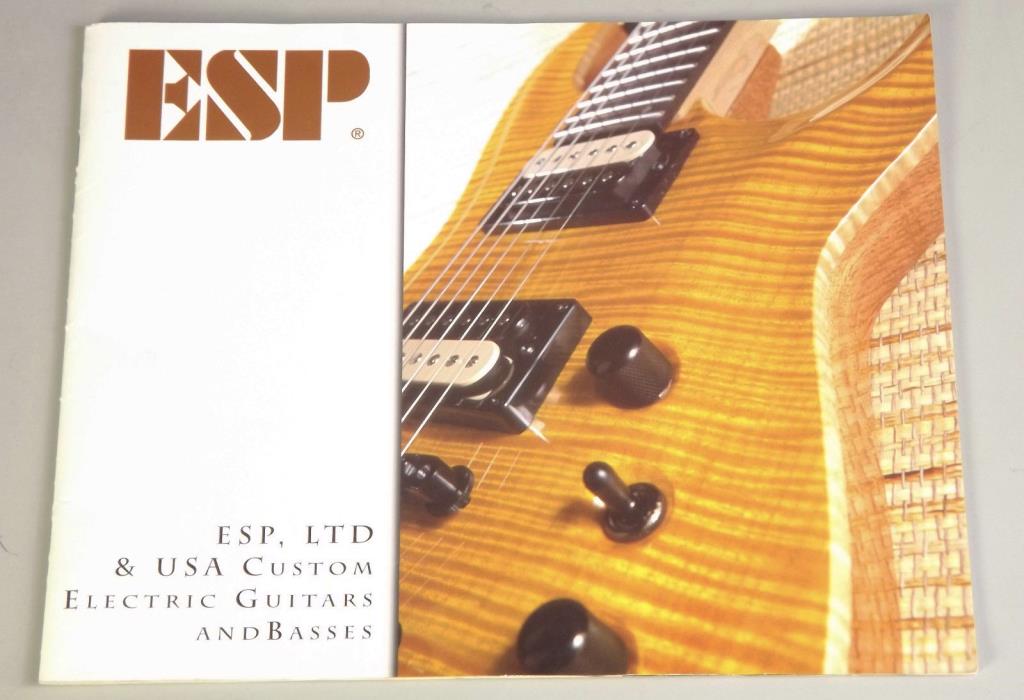 Early 90s ESP Full Catalog