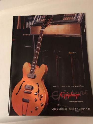 Epiphone Guitar Catalog 2011/2012