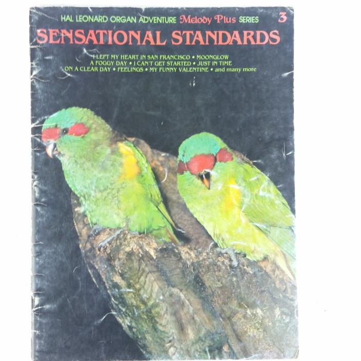 Sensational Standards Hal Leonard Organ Melody Plus Series