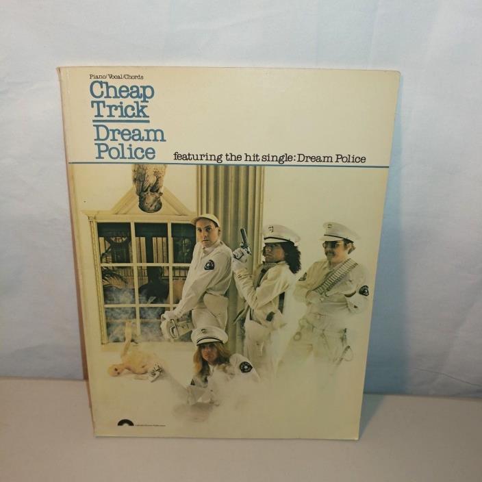 Cheap Trick Dream Police Original Song Music Book
