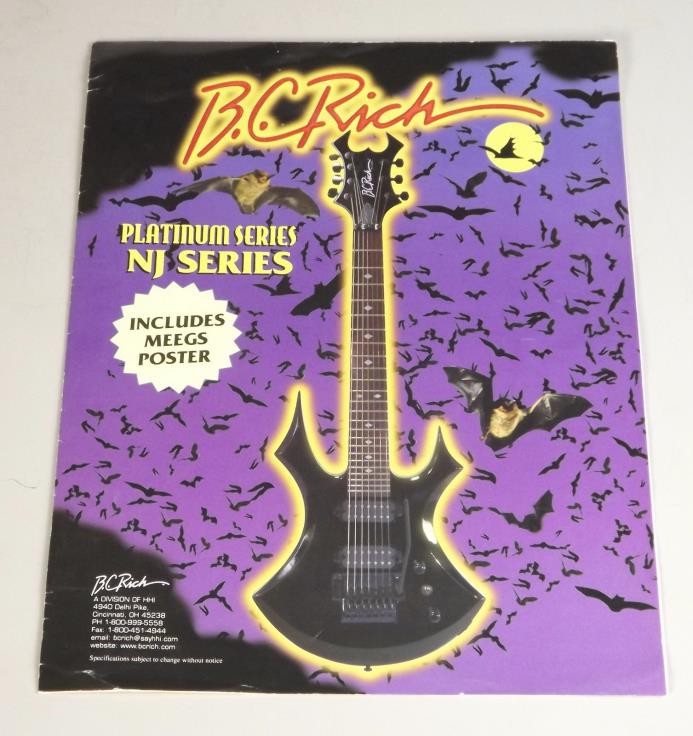 Cool 90s BC Rich Sales Brochure