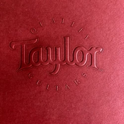 Taylor Quality Guitars Red Paperback 1999 Catalog Book