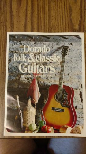 Vintage Dorado Folk & Classic Guitars Pamphlet