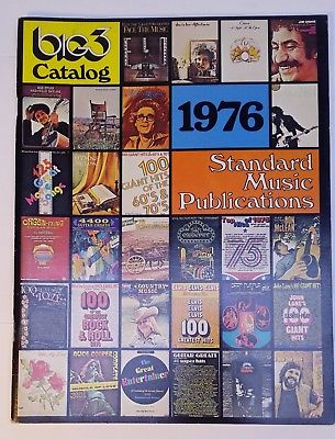 1976 Big3 Catalog Standard Music Publications