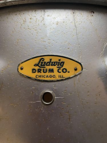 EARLY 1960's LUDWIG DRUM SET