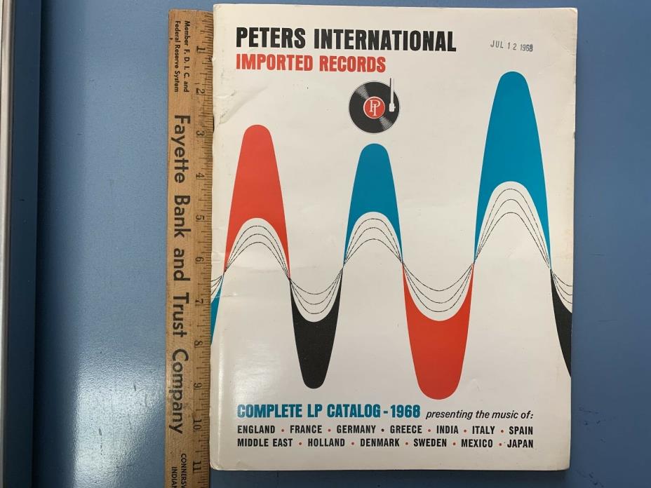 1968 Peters International Imported Records Complete LP Catalog