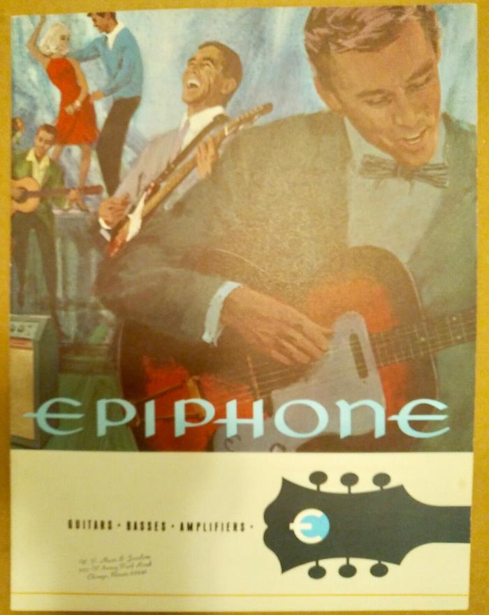 Epiphone Guitar Catalog, 1966, Mint Condition