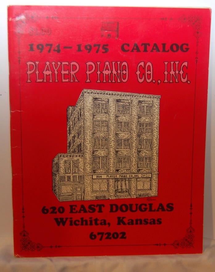 Player Piano Co., Inc 1974-1975 Catalog Wichita, Kansas