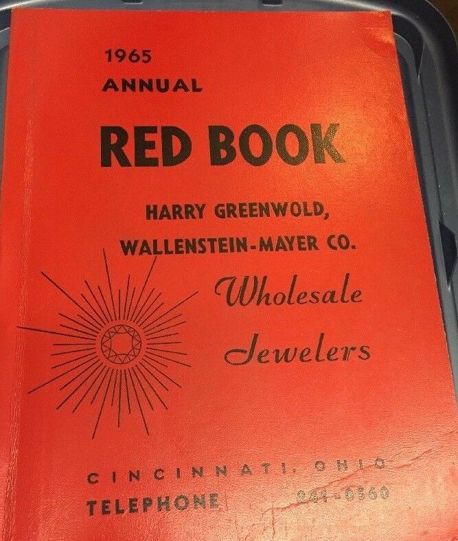 Vintage 1965 Jewelers Annual Dealer Book Cincinnati, OH