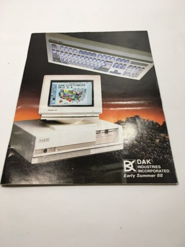 DAK INDUSTRIES Early Summer 1988 Catalog  Packard Bell  **FREE SHIPPING**