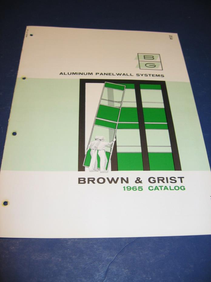 1965 Brown & Grist Asbestos Panel Wall System