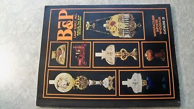 1977 B&P Lamp Supply Catalog and Price List McMinnville TN